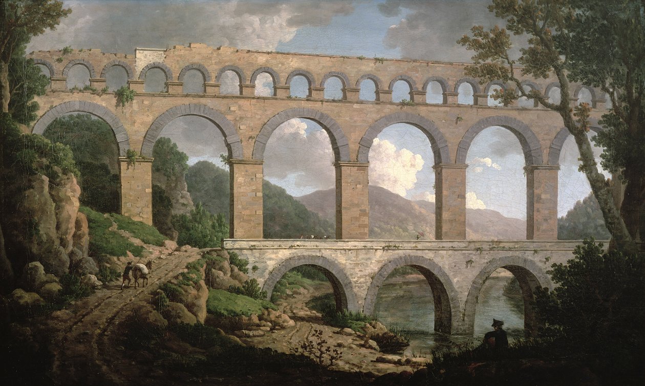 Pont du Gard, Nîmes by William Marlow