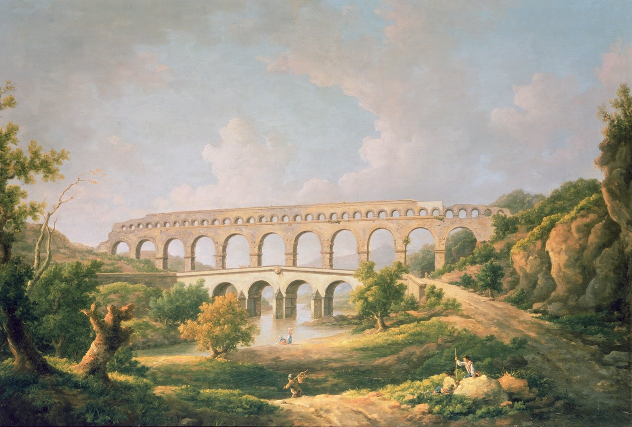 Pont du Gard, Nimes by William Marlow