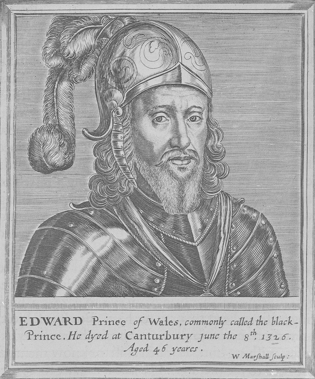 Edward, the Black Prince  by William Marshall