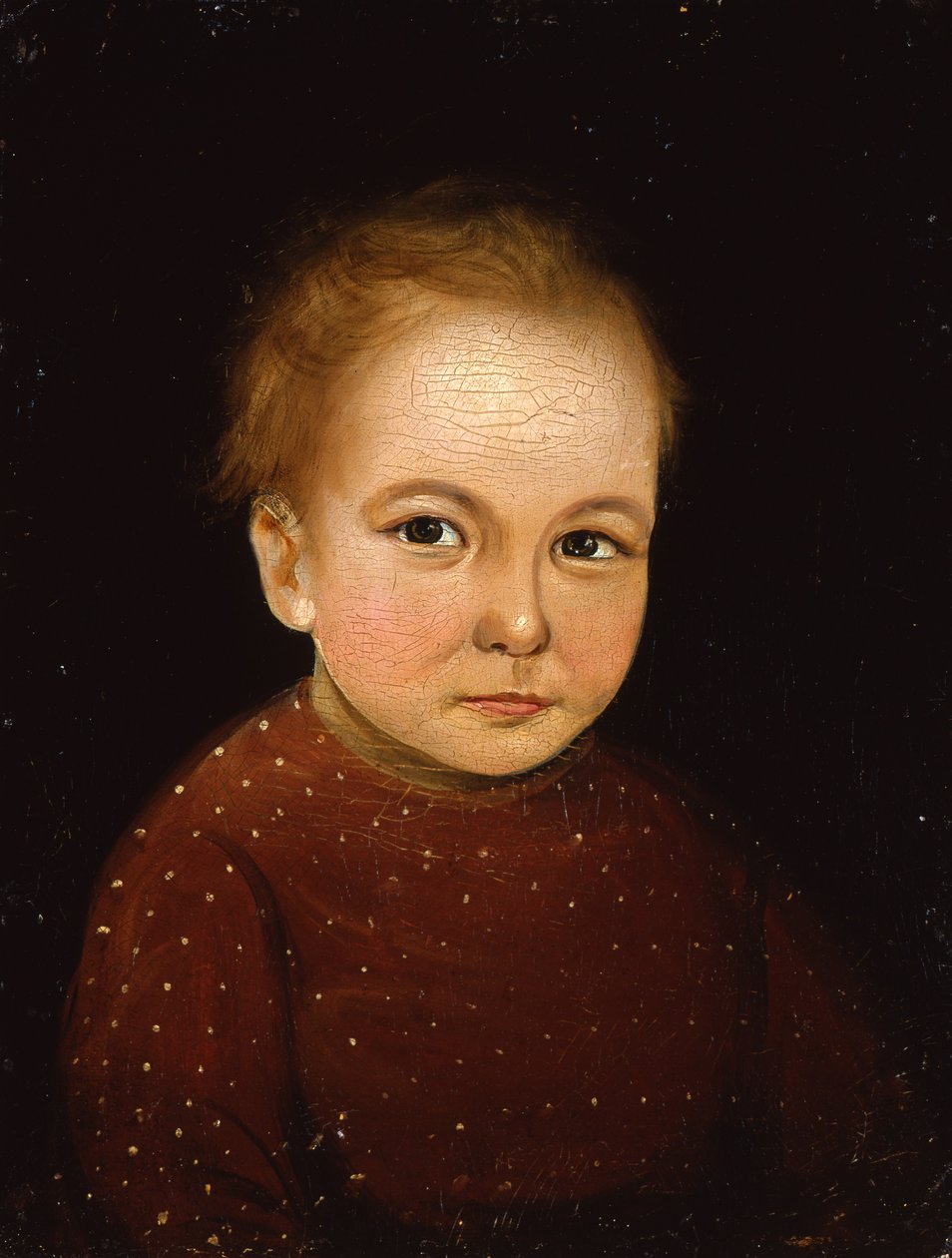 Rosamond Clark Prior, 1836 (karton üzerine yağlı boya) by William Matthew Prior