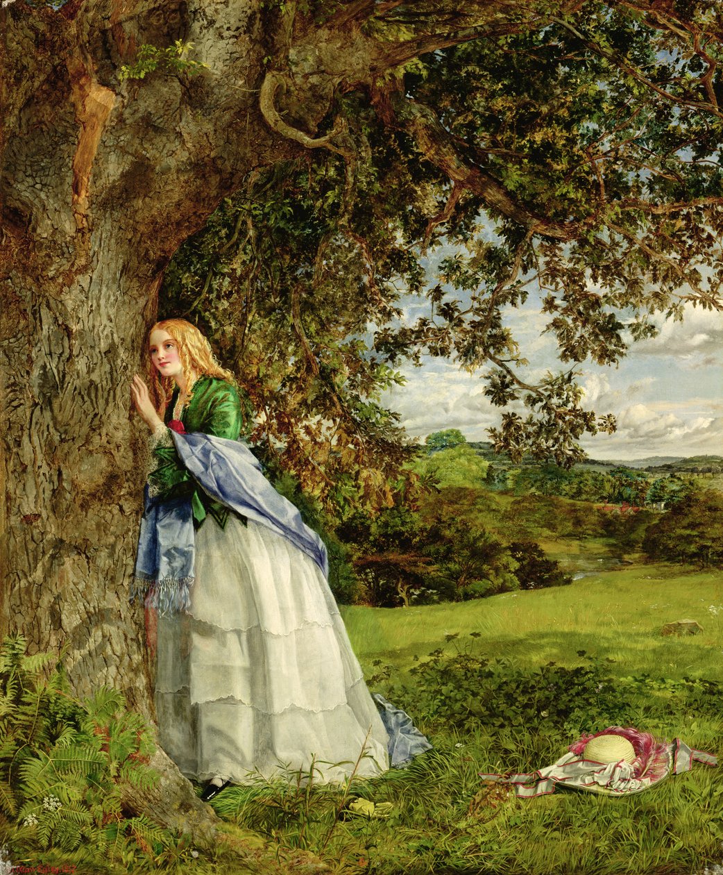 Konuşan Meşe, 1857 by William Maw Egley