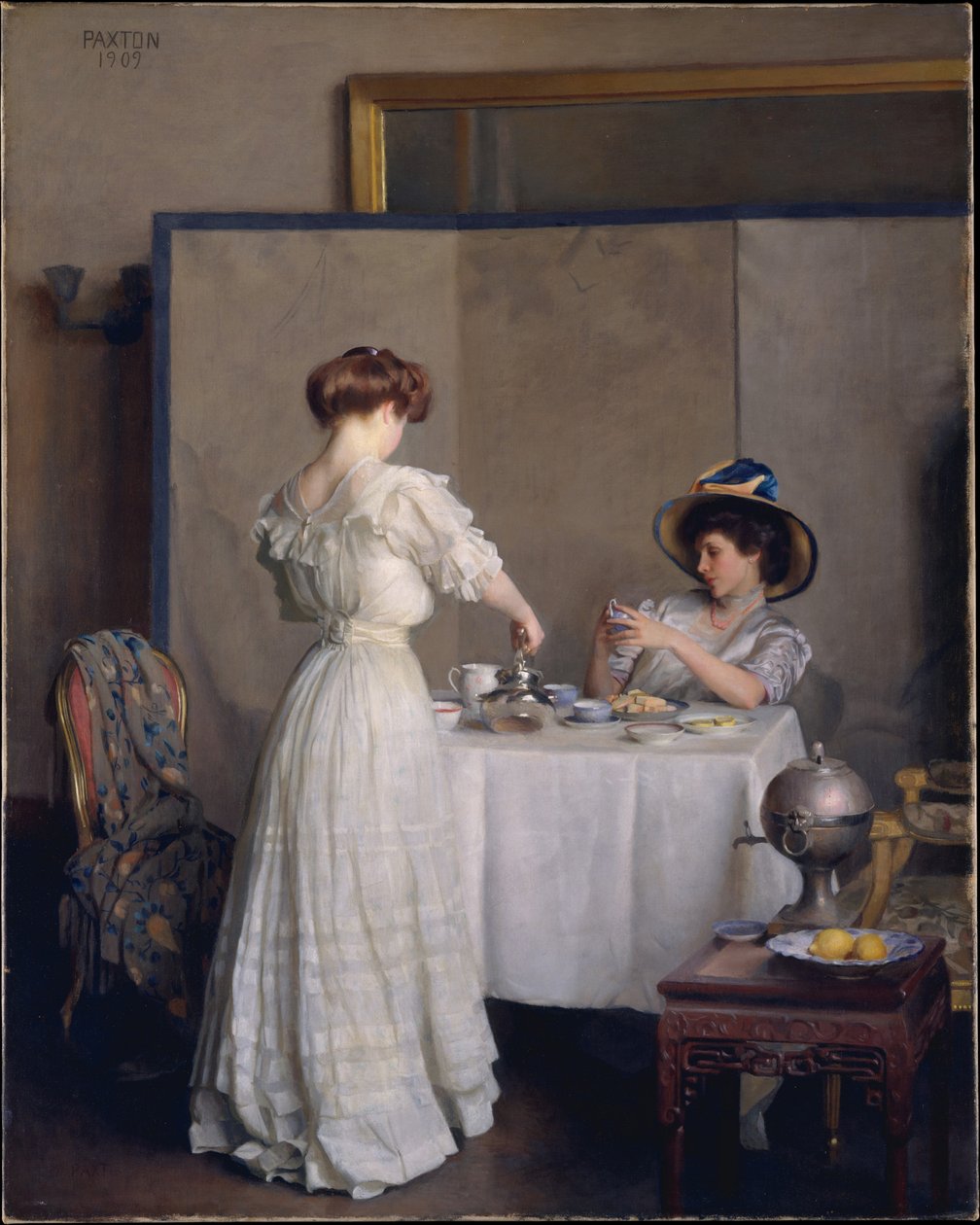 Çay yaprakları by William McGregor Paxton