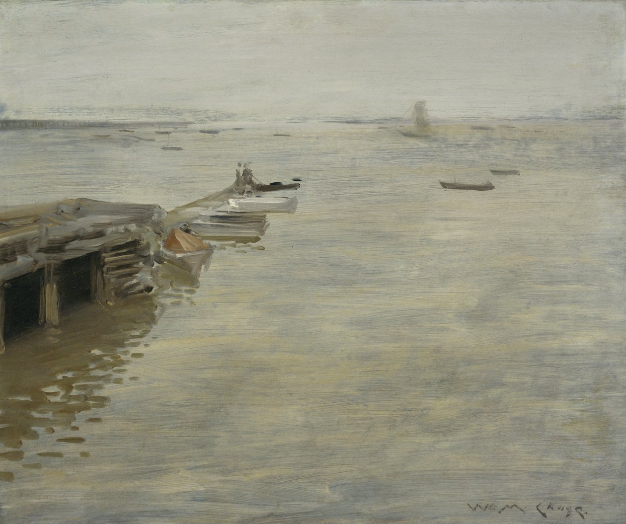 Gri Bir Gün, 1886 by William Merritt Chase