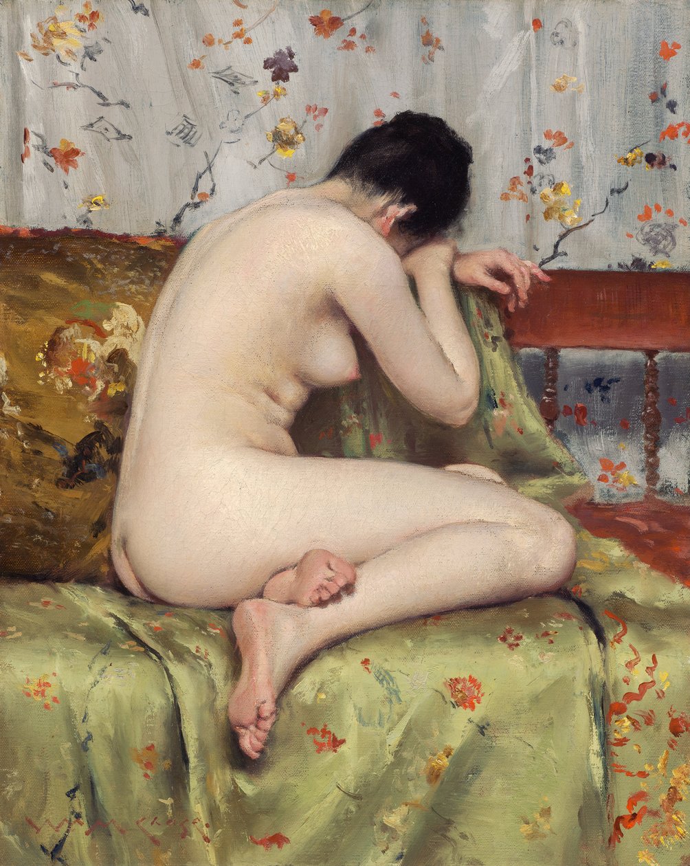 Modern Bir Magdalen by William Merritt Chase
