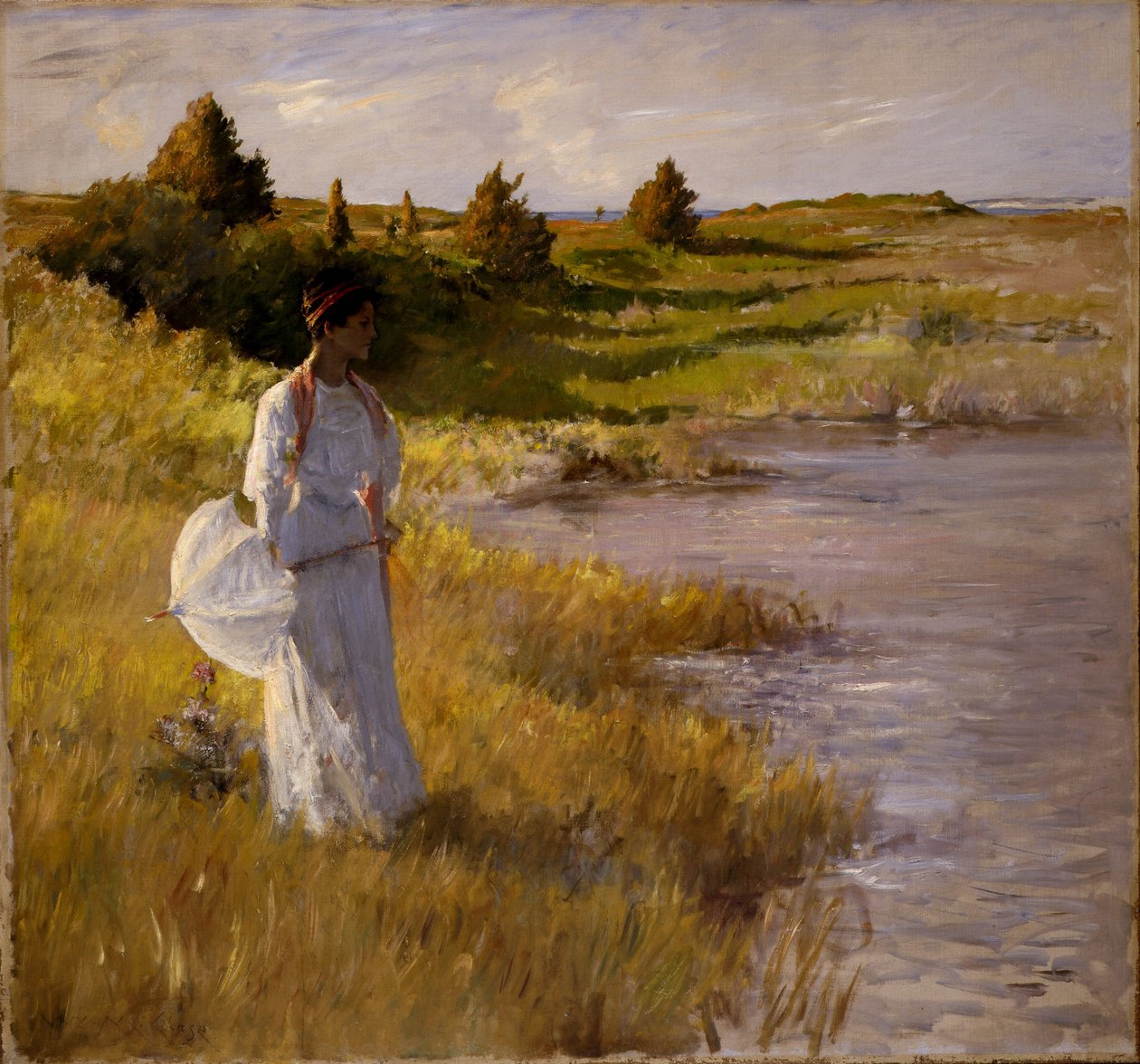 Bir Öğleden Sonra Gezintisi, c.1890-95 by William Merritt Chase