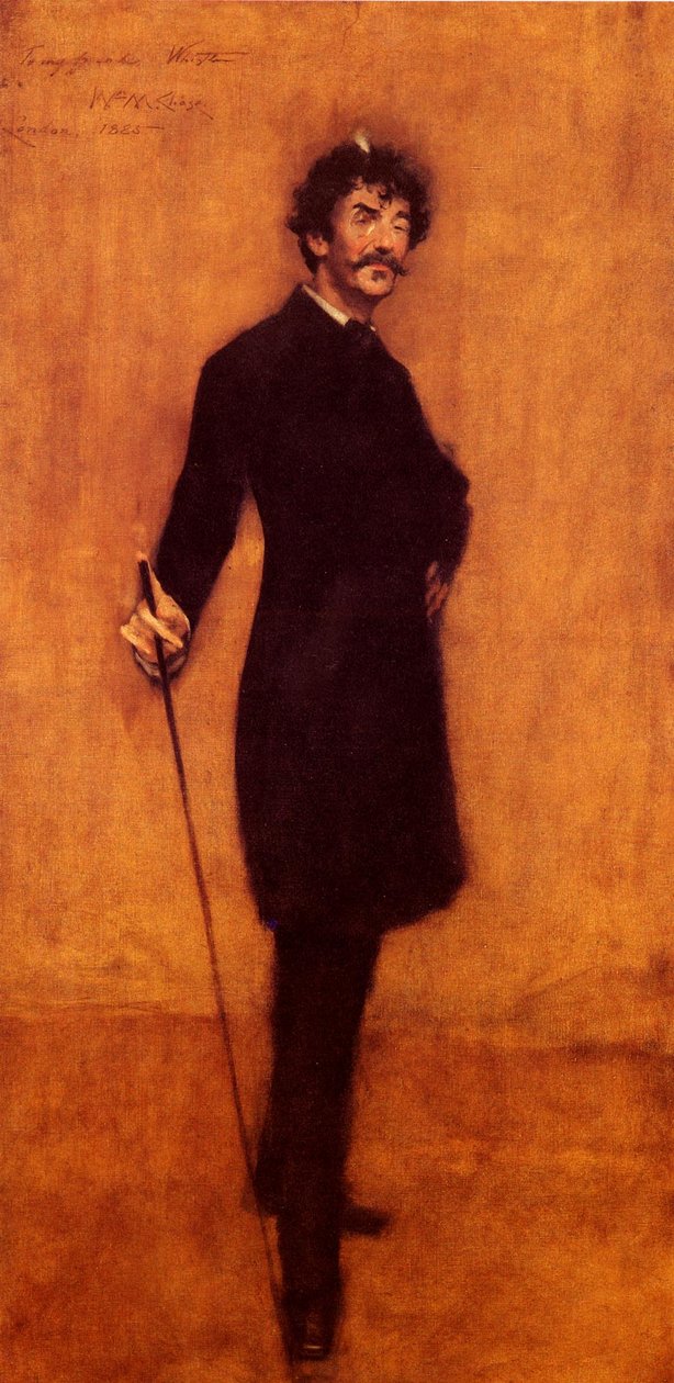 James Abbott McNeill Whistler by William Merritt Chase