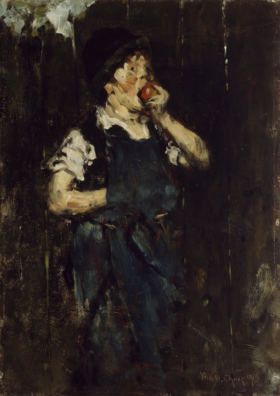 Çırak (Elmalı Çocuk), 1876 by William Merritt Chase