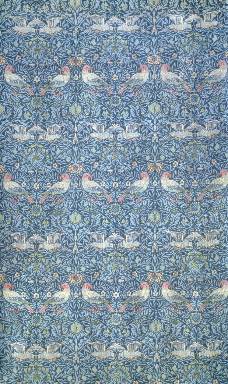 Bird, Morris & Co., 1878 (dokuma yünlü çift kumaş) tarafından üretilmiştir (ayrıca bkz. 76782). by William Morris
