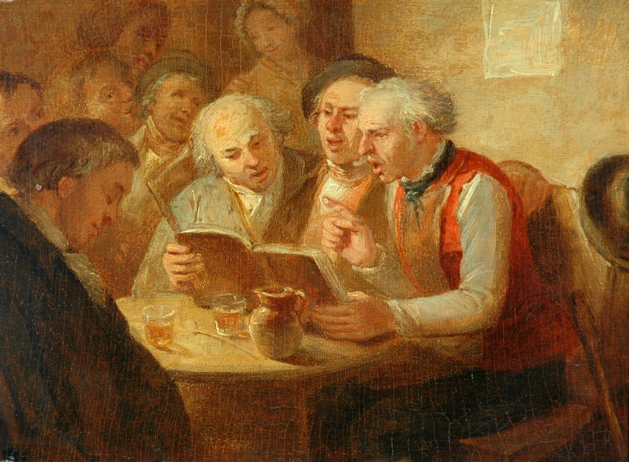 Prova (ahşap panel üzerine yağlı boya) by William Mulready