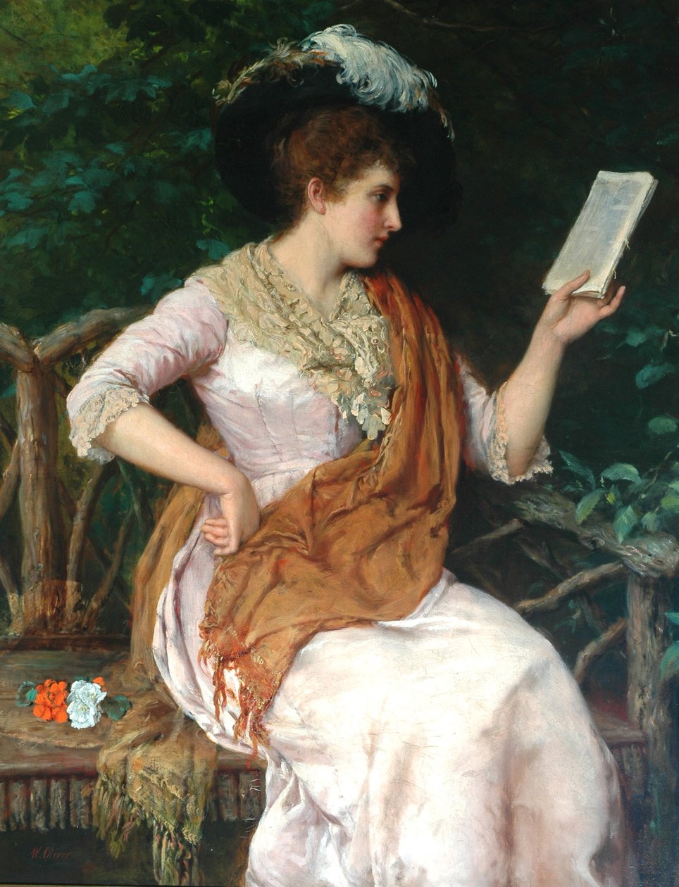 Bir Bayan Portresi by William Oliver