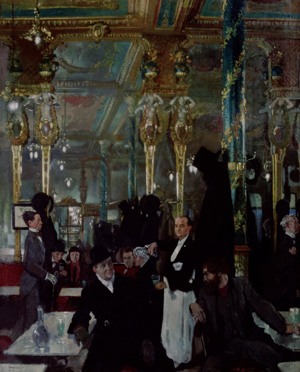 Cafe Royal, Londra, 1912 by William Orpen