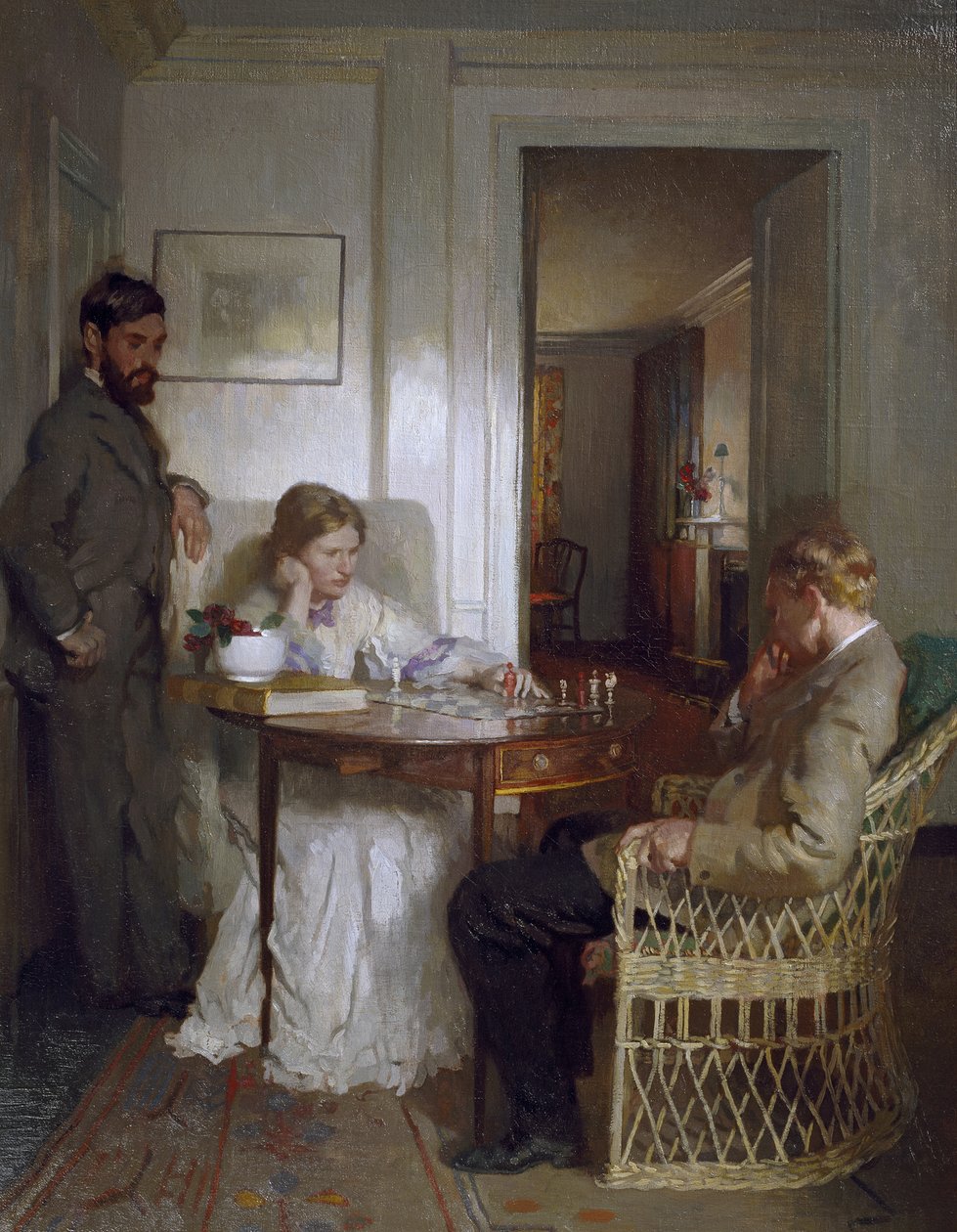 Satranç Oyuncuları, 1902 öncesi by William Orpen