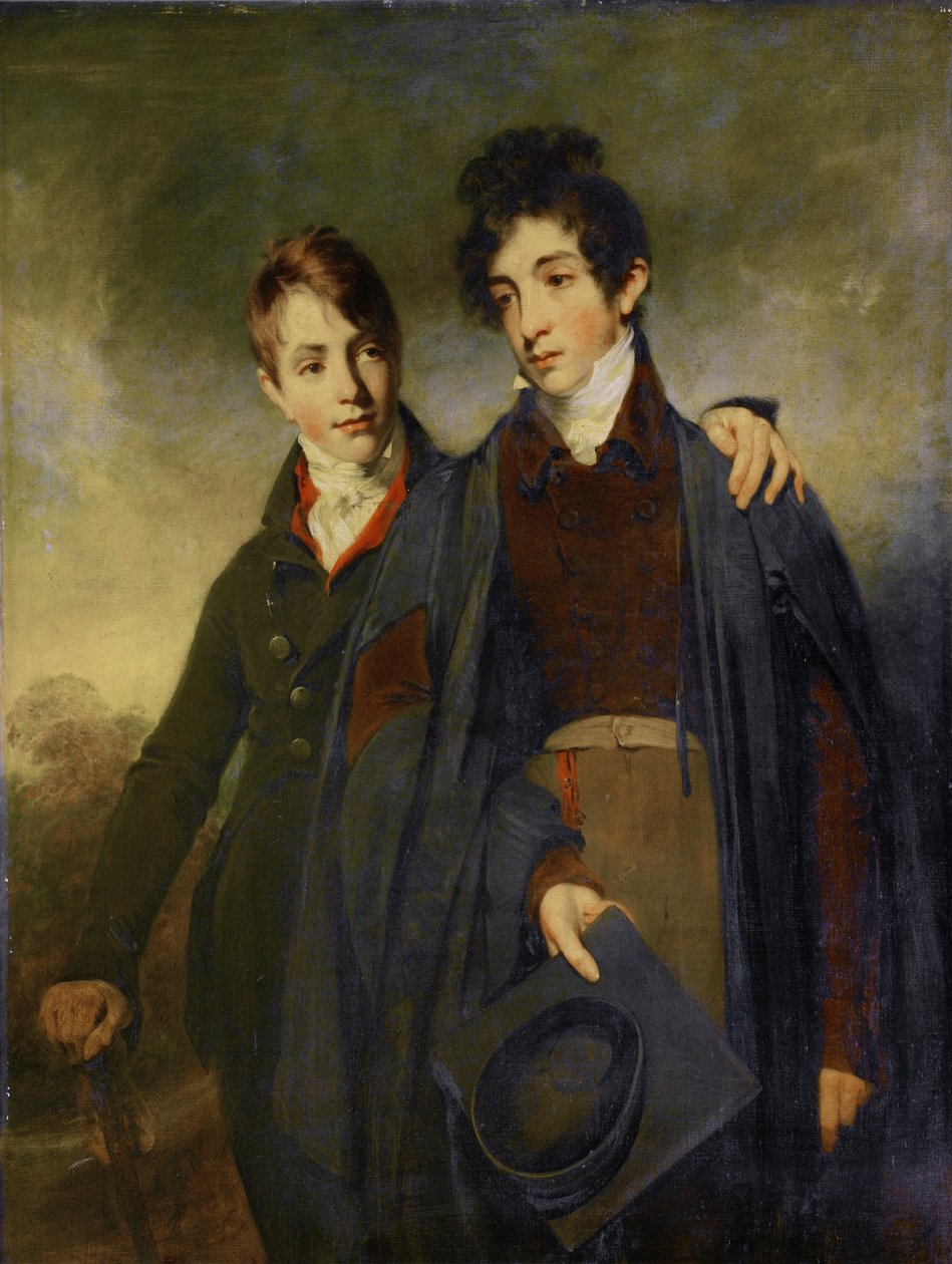 John Soane Junior ve George Soane, 1805 by William Owen