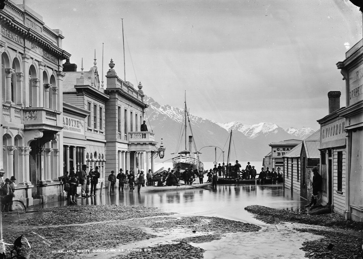 Ballarat Caddesi, Queenstown, Yeni Zelanda, 1878