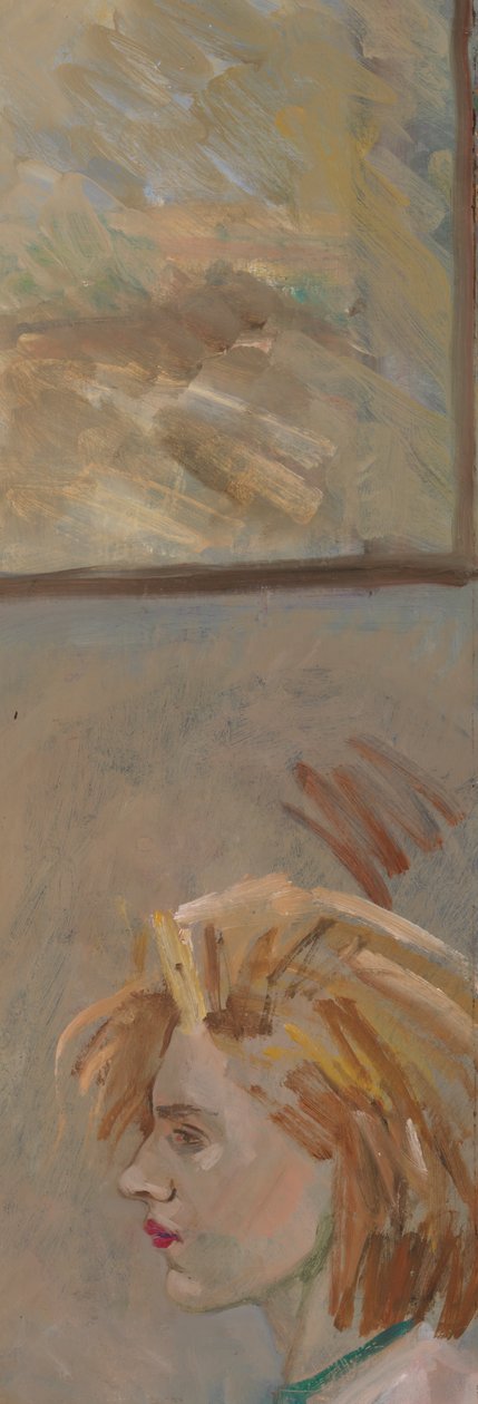 Charlotte Kızıl Saçlı, 1984 by William Packer