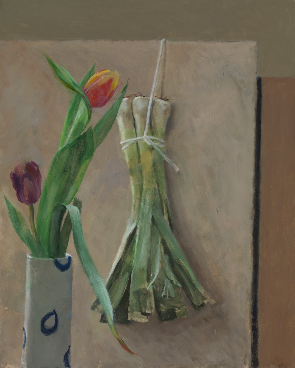 Pırasa Askıya Alındı, 2014 by William Packer