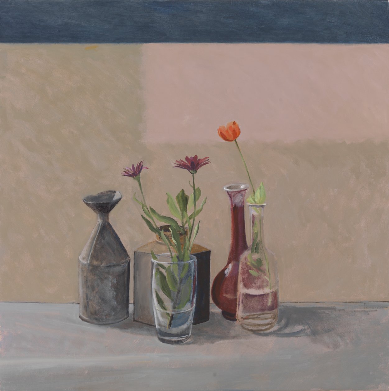 Portakallı Haşhaş - Şişe Kutuları, 2008 by William Packer