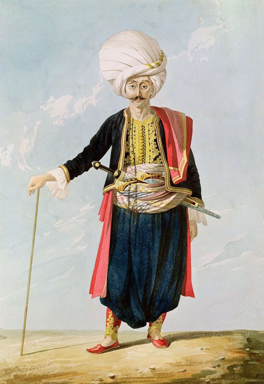 Bir Yeniçeri, c.1823 by William Page