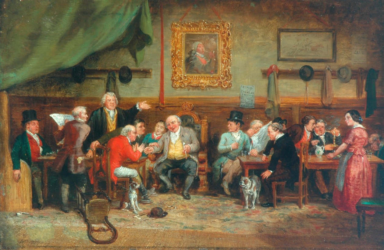 Siyasi Farklılıklar, 1857 by William Parrott