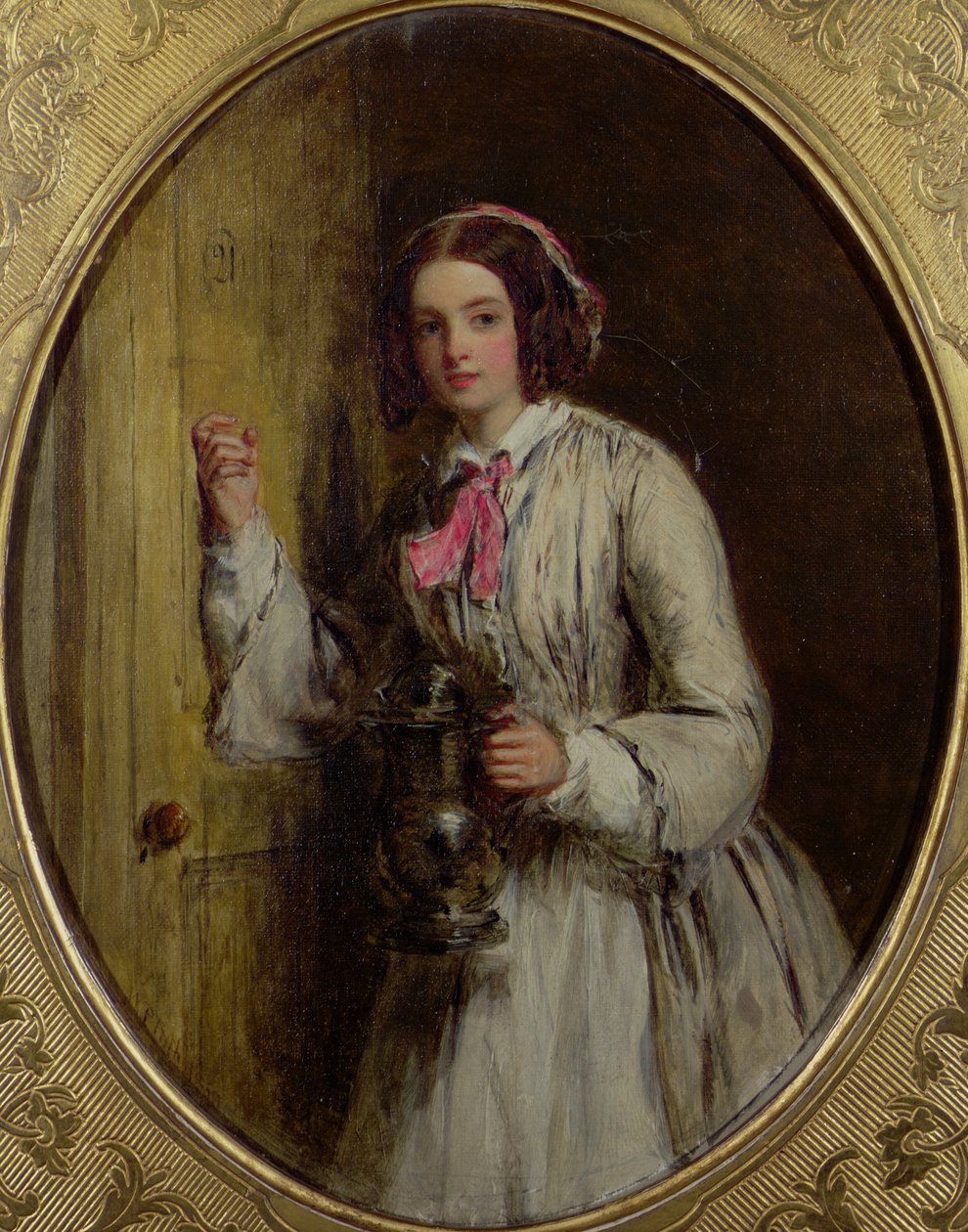 Flagonlu Bir Hizmetçi, 1858 by William Powell Frith