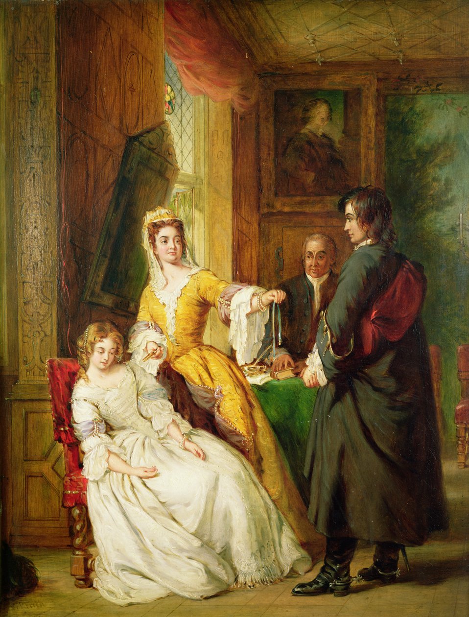 Aşk Simgesi by William Powell Frith