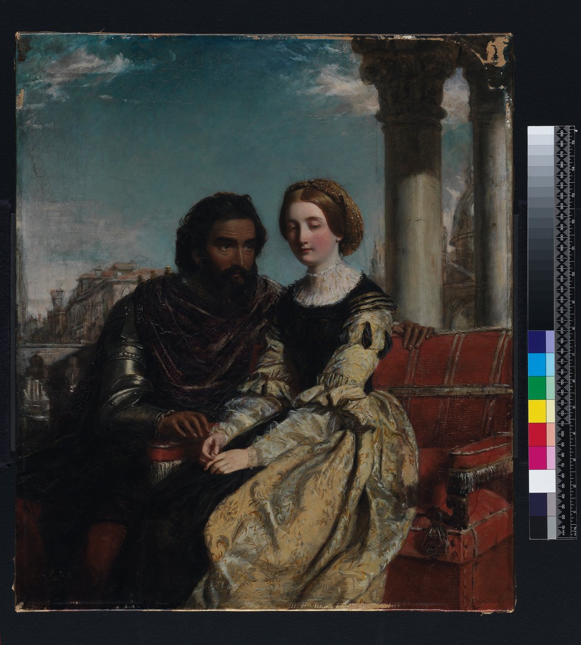ಒಥೆಲ್ಲೋ ಮತ್ತು ಡೆಸ್ಡೆಮೋನಾ, c.184056 ಟರ್ಕ್ by William Powell Frith