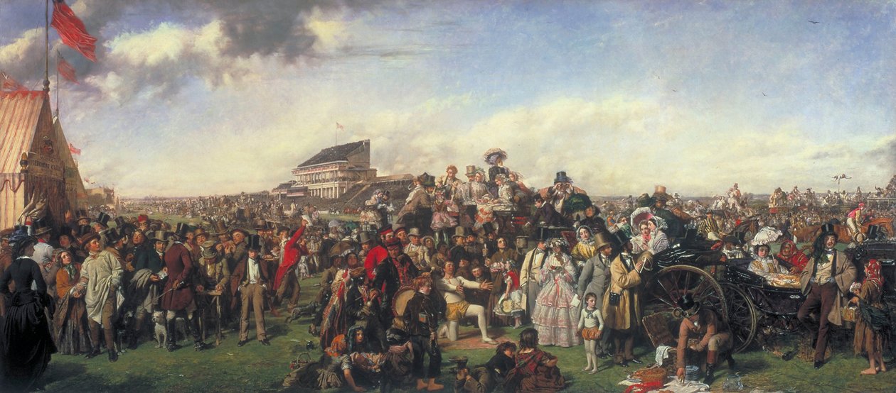 Derbi Günü by William Powell Frith