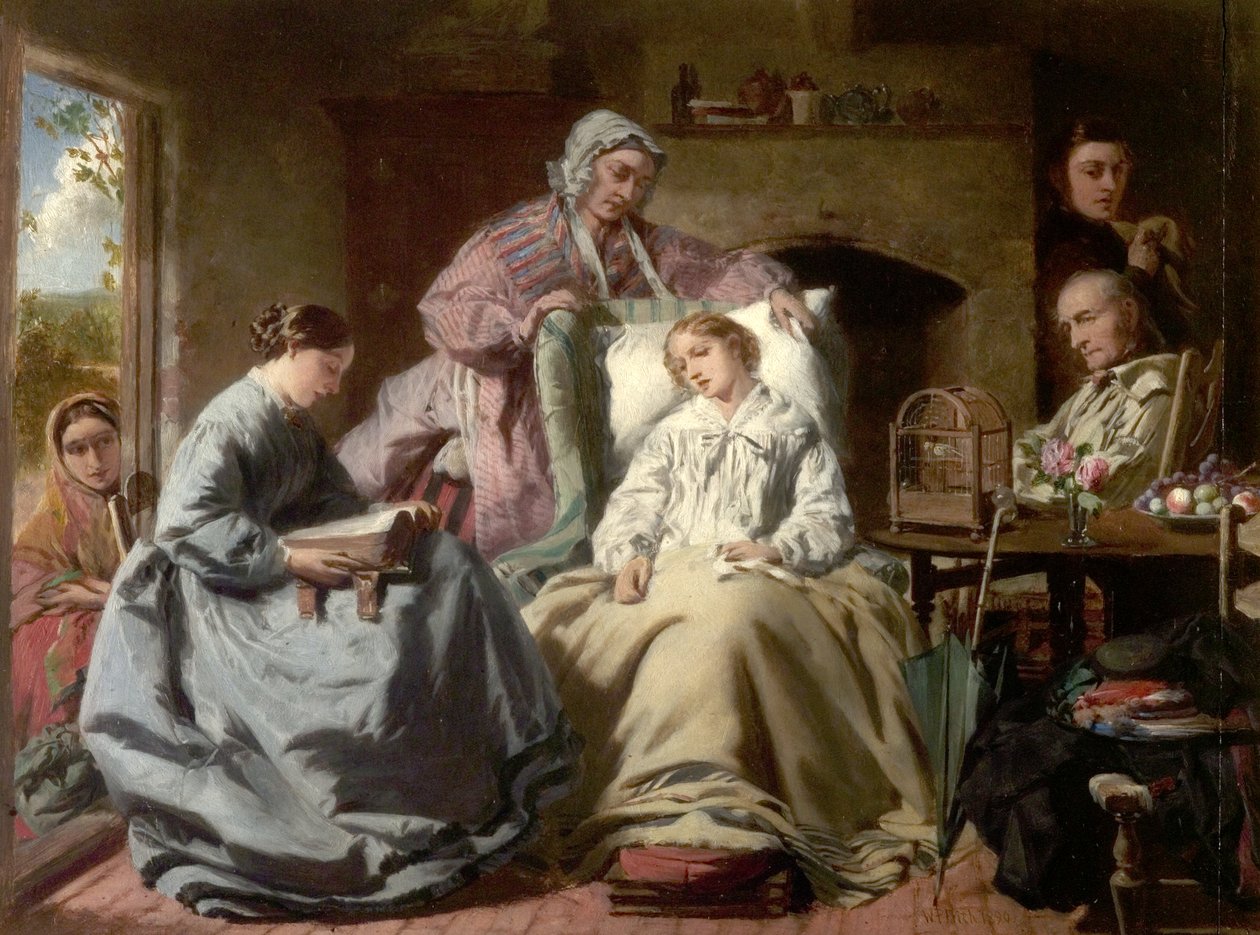 Geçersiz, 1890 by William Powell Frith