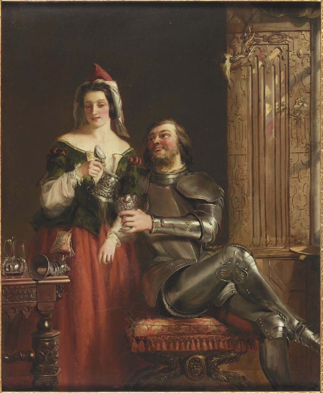 ನೈಟ್ ಮತ್ತು ಸೇವಕಿ ಟರ್ಕಿ by William Powell Frith