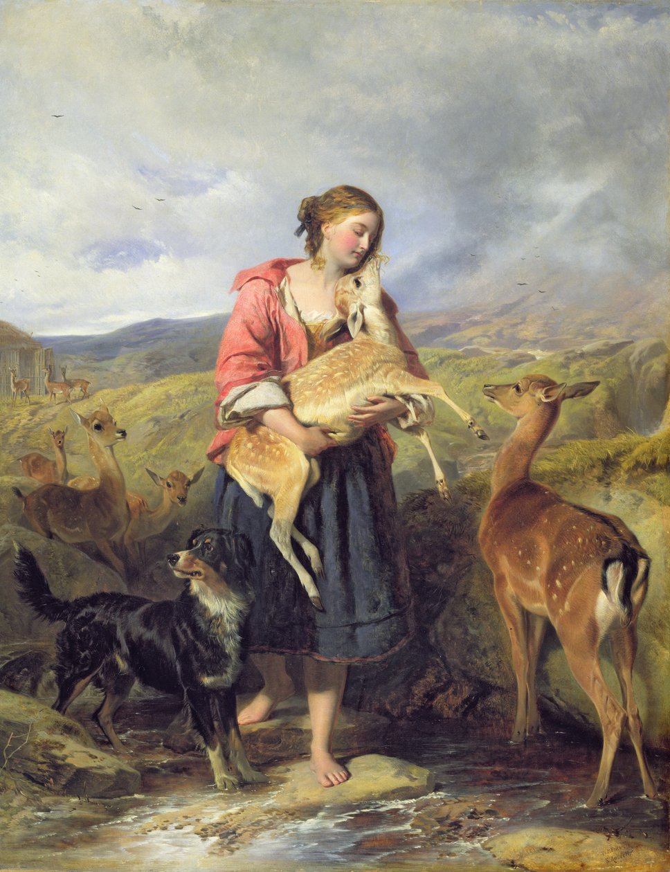 Evcil Hayvan Geyiği, 1860 by William Powell Frith