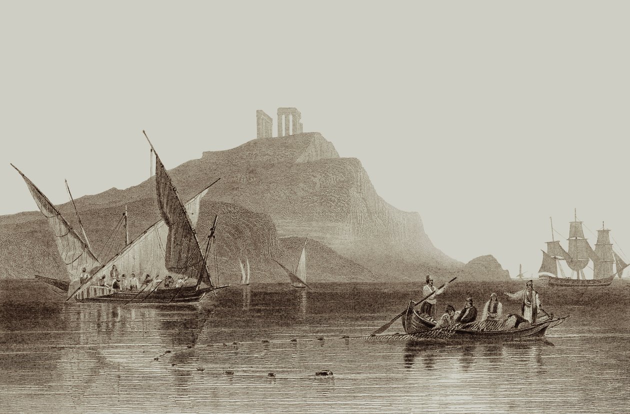 Cape Colonna by William Purser