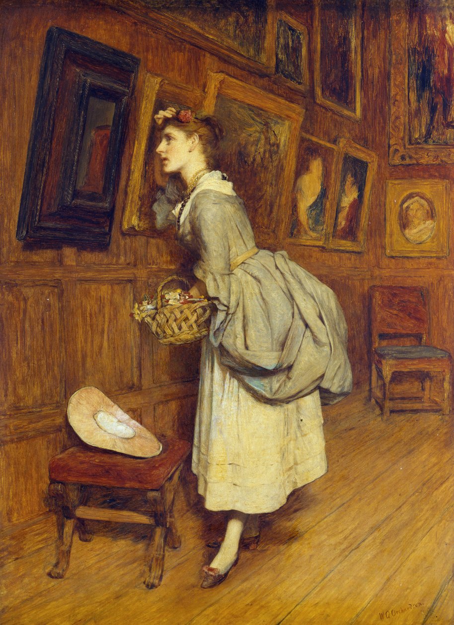 Resim Galerisinde by William Quiller Orchardson