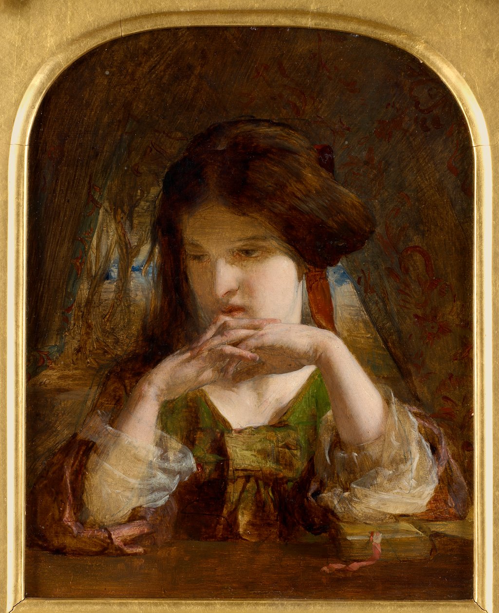Meditasyon, yaklaşık 1860 by William Quiller Orchardson