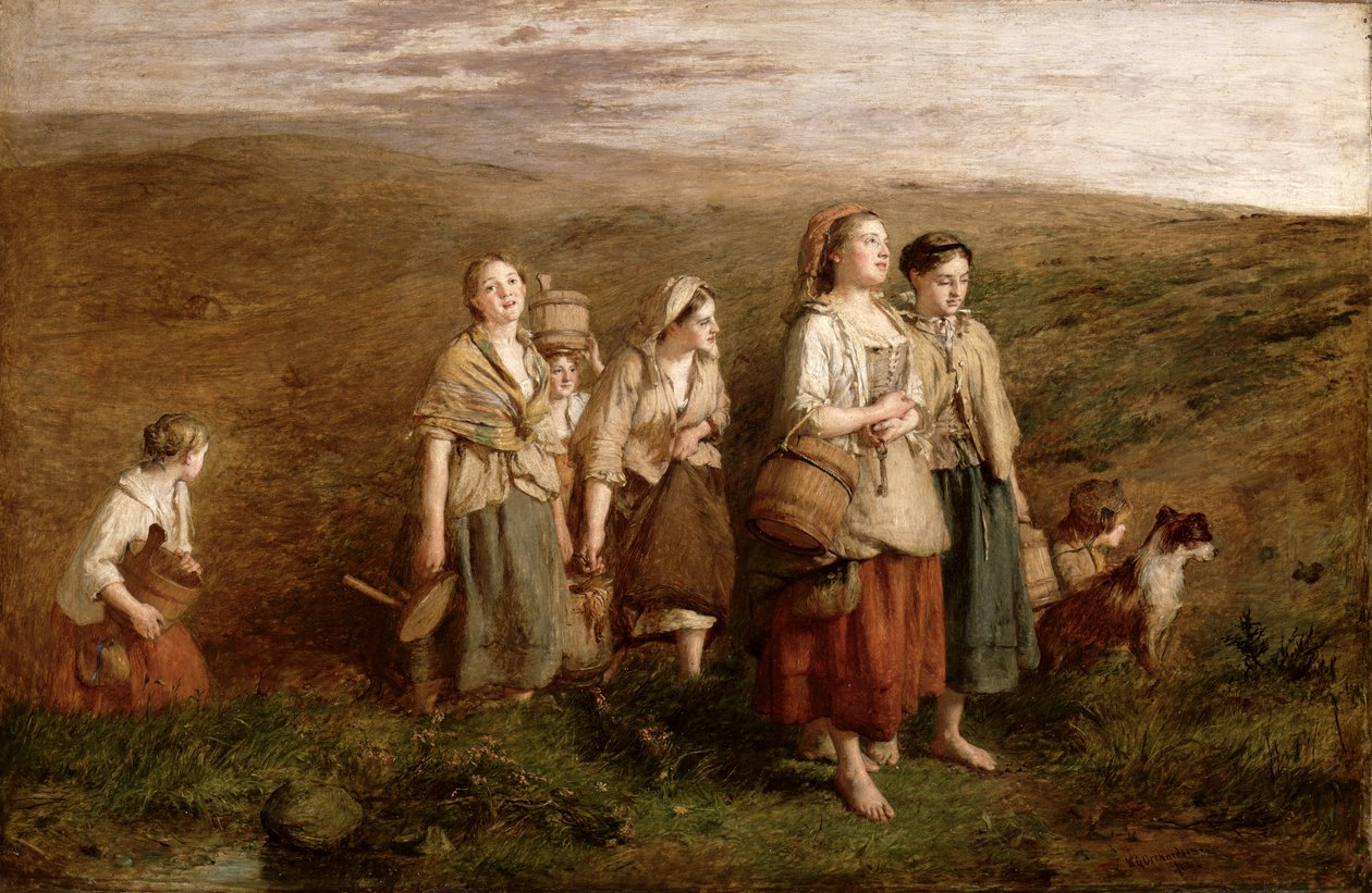 Ormanın Çiçekleri, 1864 by William Quiller Orchardson