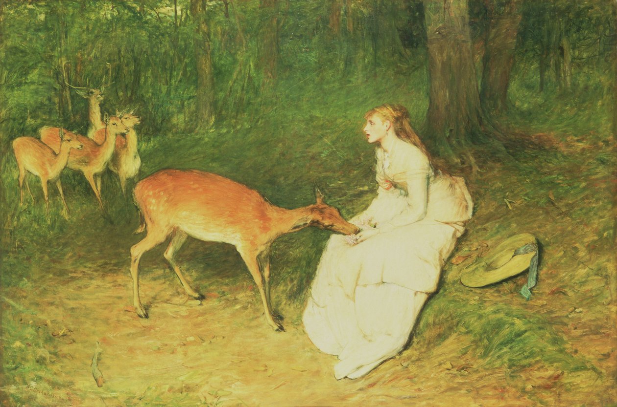 Orman Hayvanı, 1871 by William Quiller Orchardson
