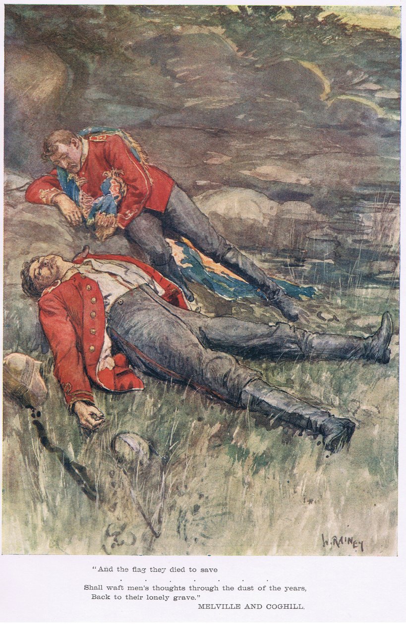 Ve kurtarmak için ölen bayrağı by William Rainey