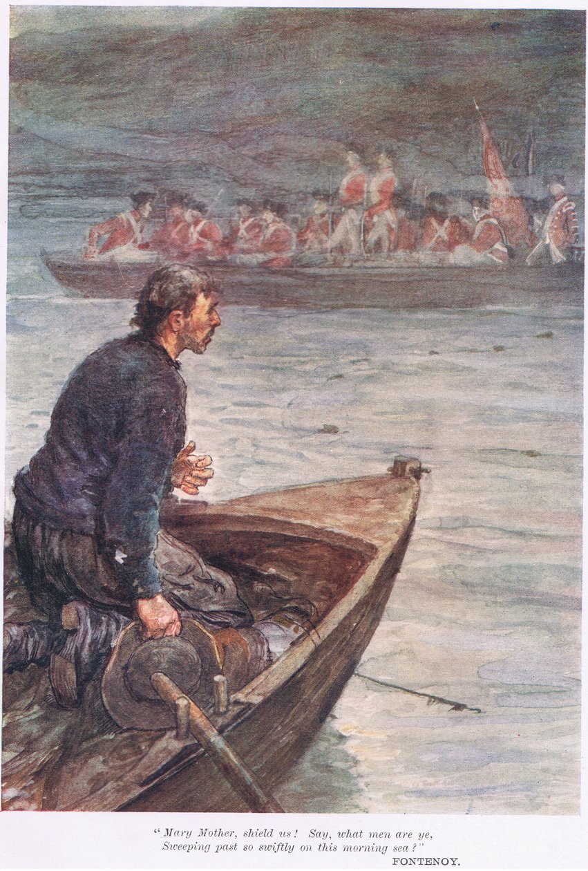 Fontenoy: Mary anne, bizi koru! sen ne erkeksin söyle by William Rainey