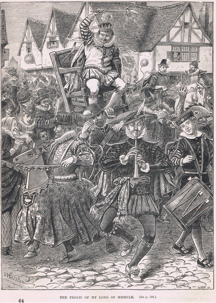 The frolic of the Lord of Misrule by William Ralston
