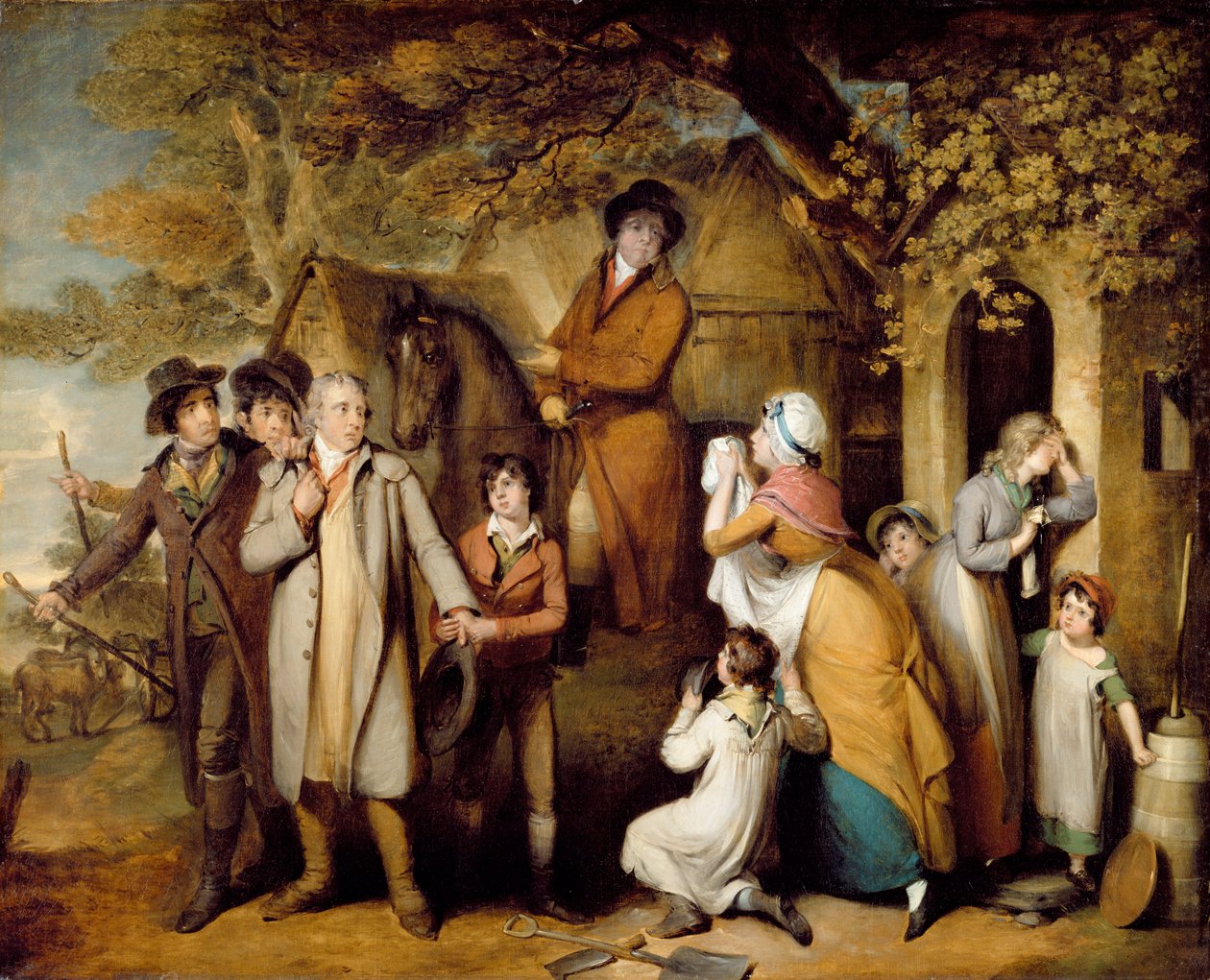 The Severe Steward, or Unfortunate Tenant  by William Redmore Bigg
