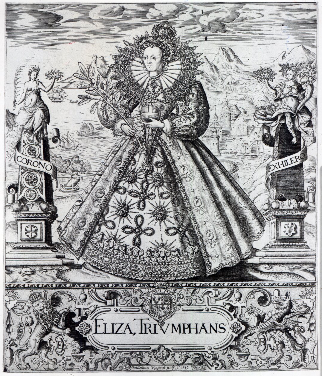 Eliza Zaferler, 1589 by William Rogers