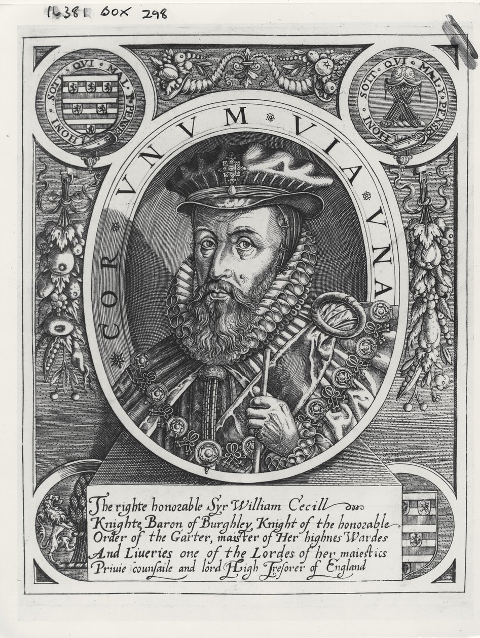 William Cecil, 1 Baron Burghley by William Rogers