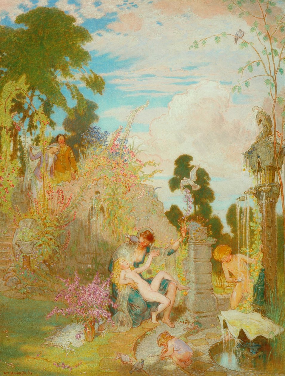 Bir Bahçe İdil, 1929 by William Shackleton