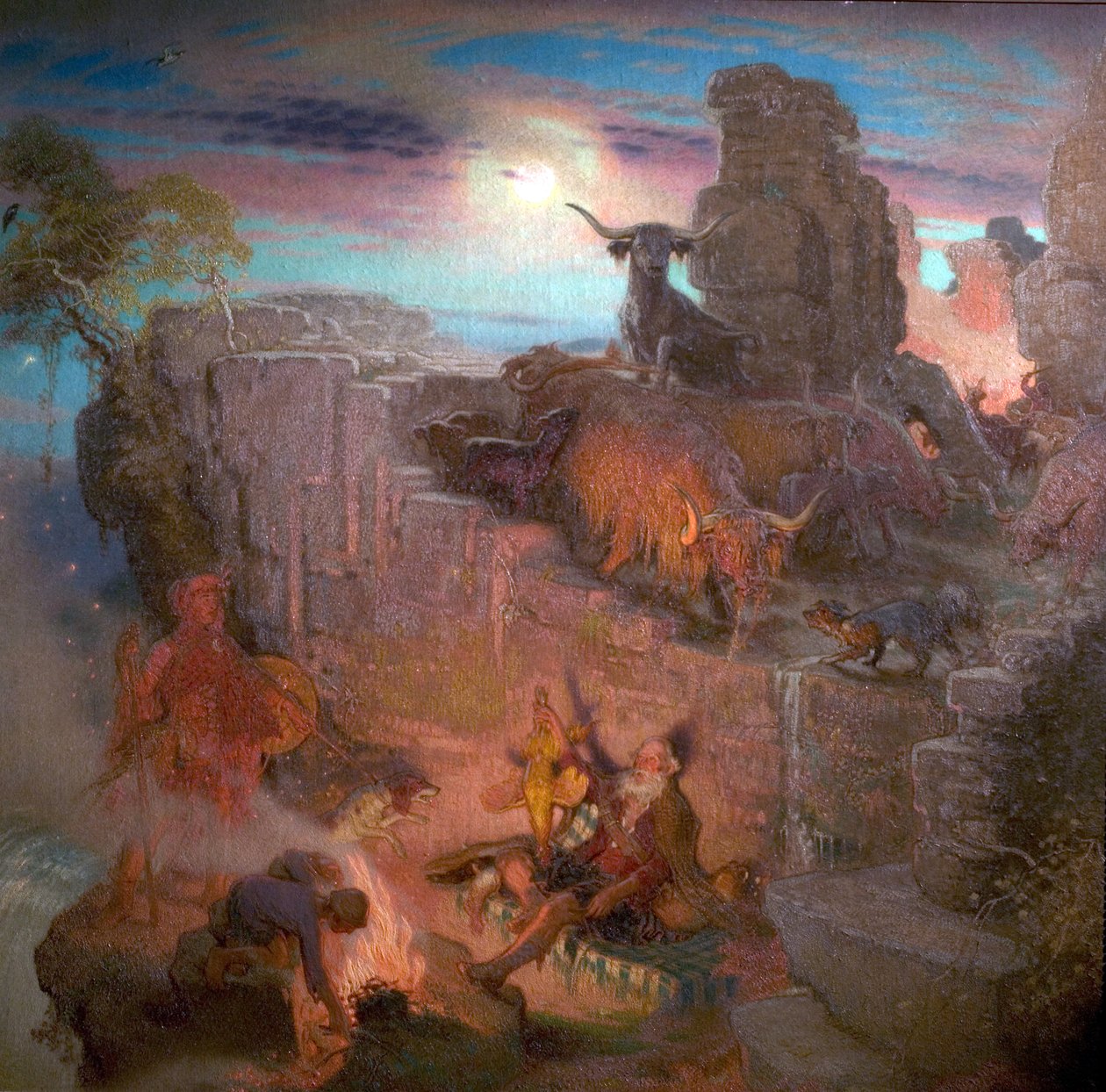 Yayla Baskıncıları, 1918 by William Shackleton