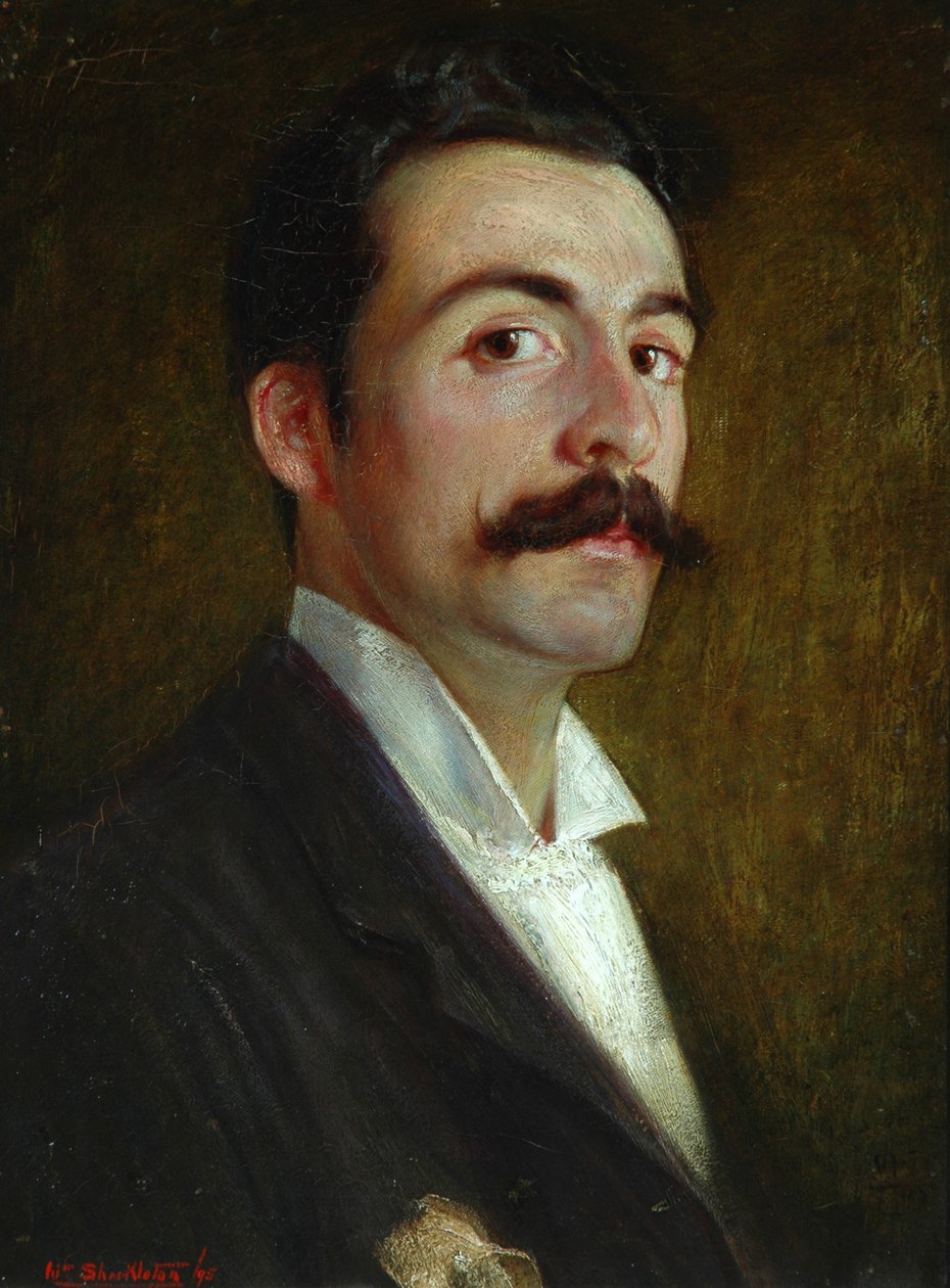 23 Yaşında Otoportre, 1895 by William Shackleton