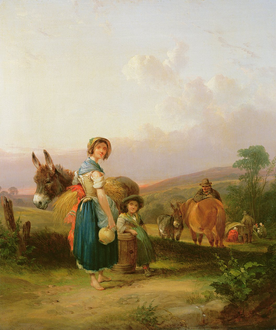 Çingeneler, 1855 by William Shayer