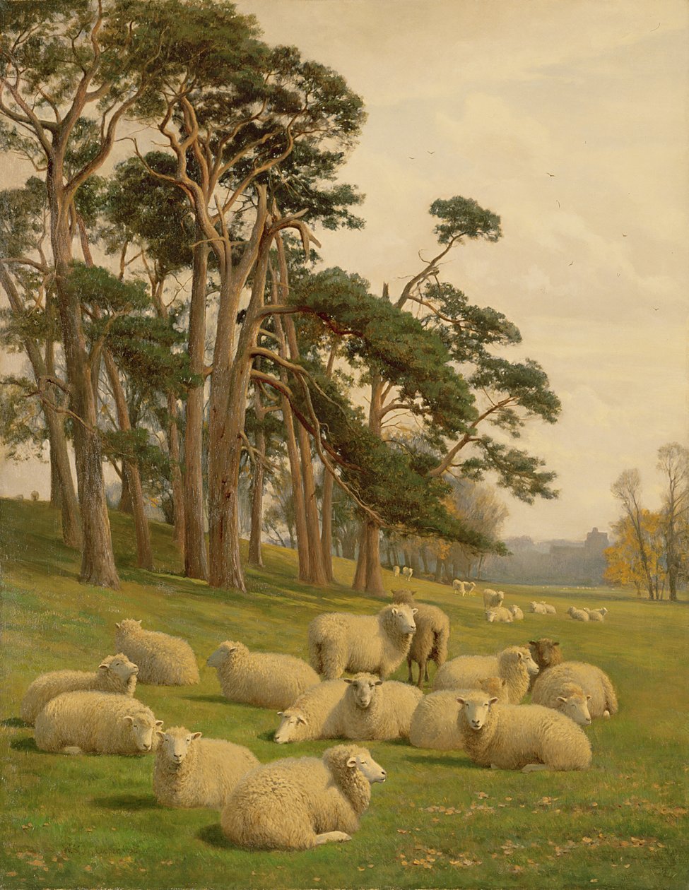 Güneşli Meralar by William Sidney Cooper