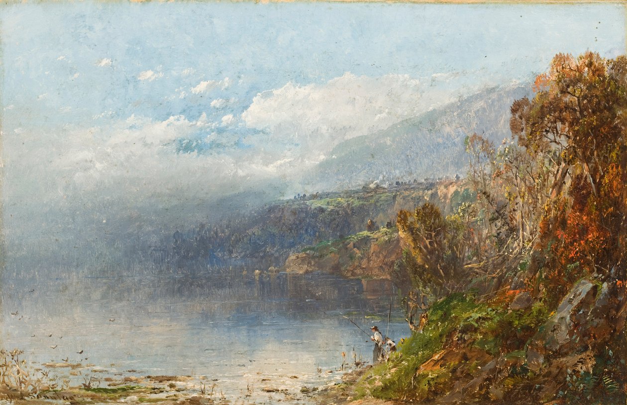 ಆಂಡ್ರೊಸ್ಕೋಗ್ಗಿನ್ ಟರ್ಕ್‌ನಲ್ಲಿ ಶರತ್ಕಾಲ by William Sonntag