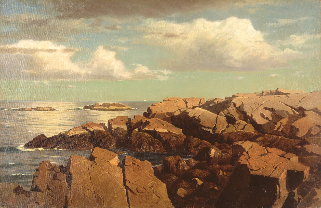 Duştan Sonra, Nahant, Massachusetts, 1864 by William Stanley Haseltine