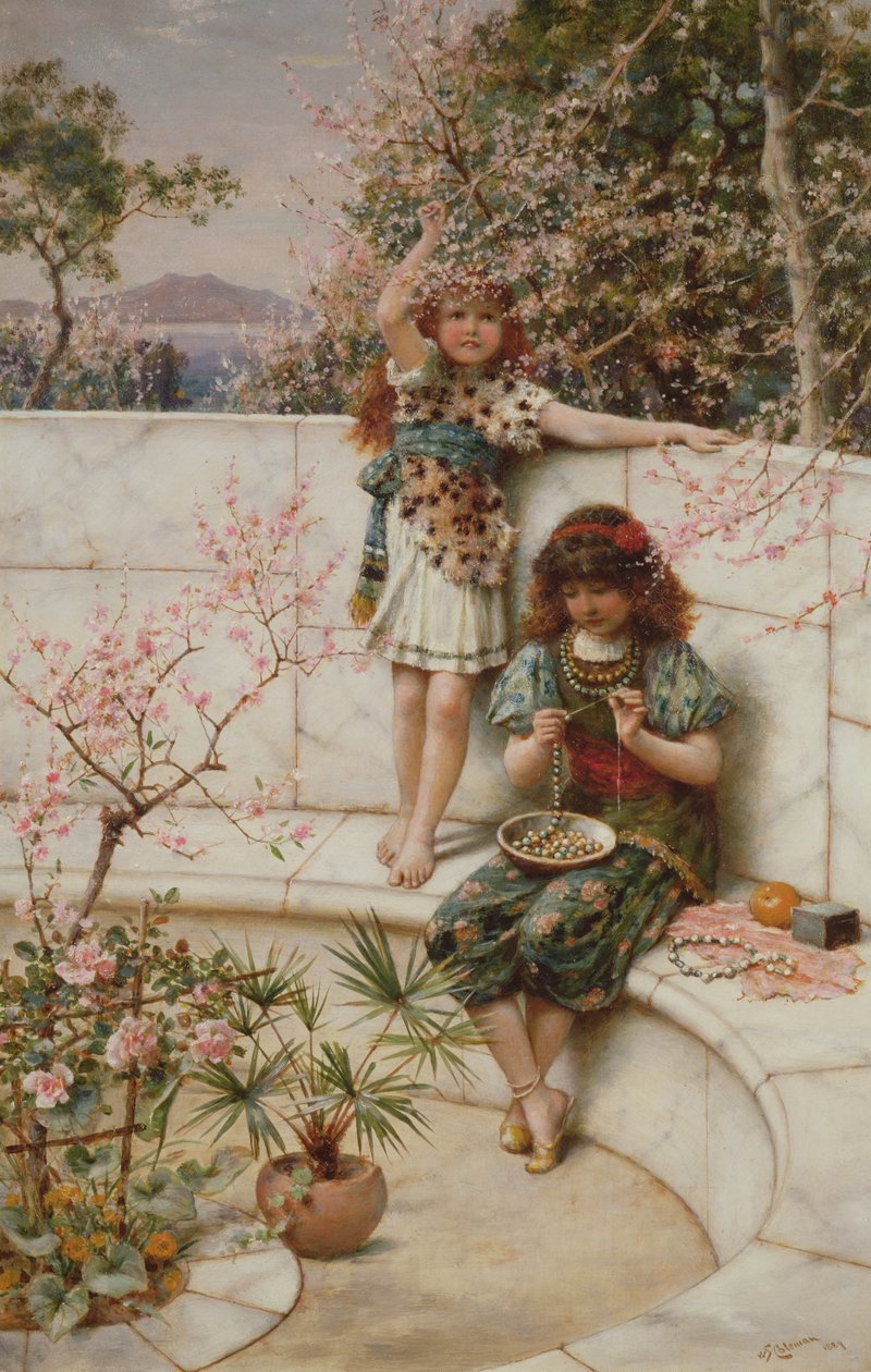 Erken Bahar Çiçeği, 1889 by William Stephen Coleman