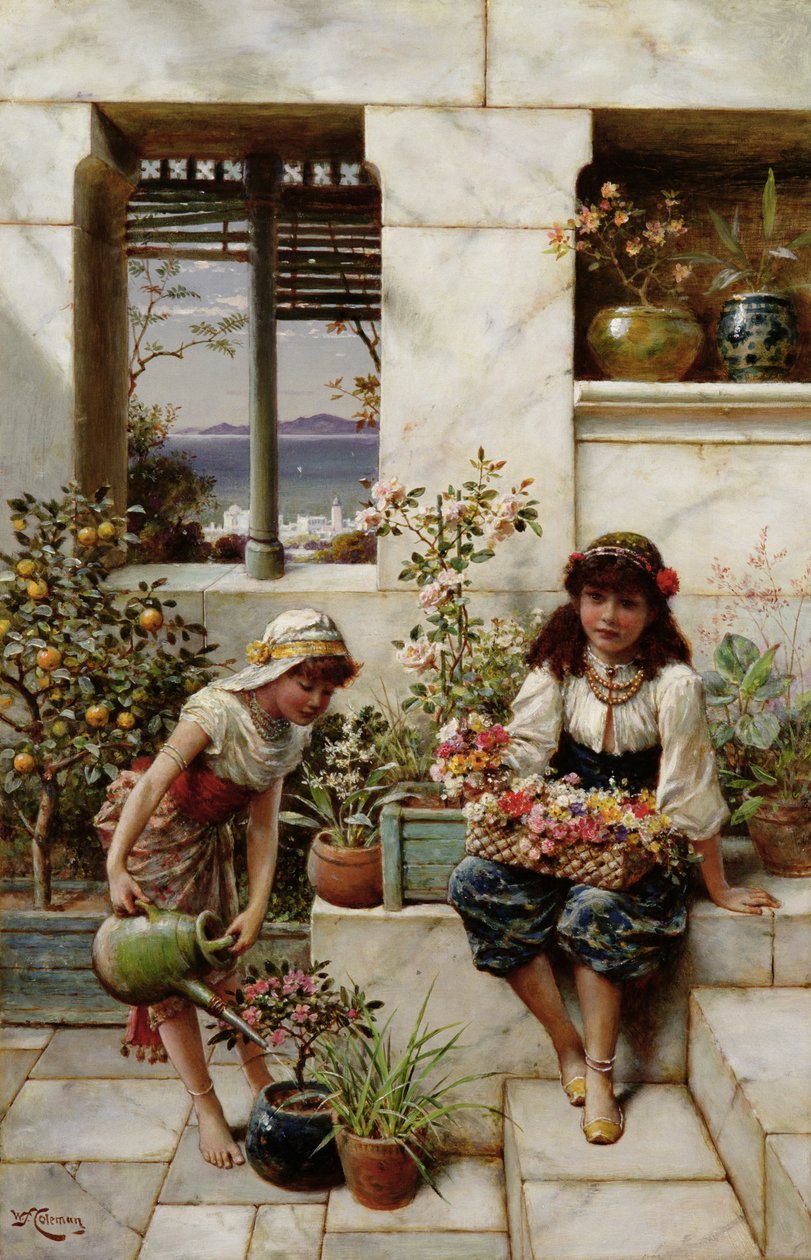 Çiçek kızları by William Stephen Coleman
